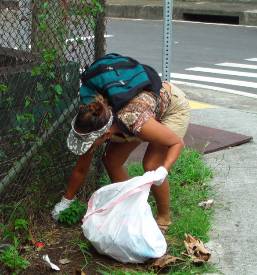 Trash Cleanup in Pago Pago